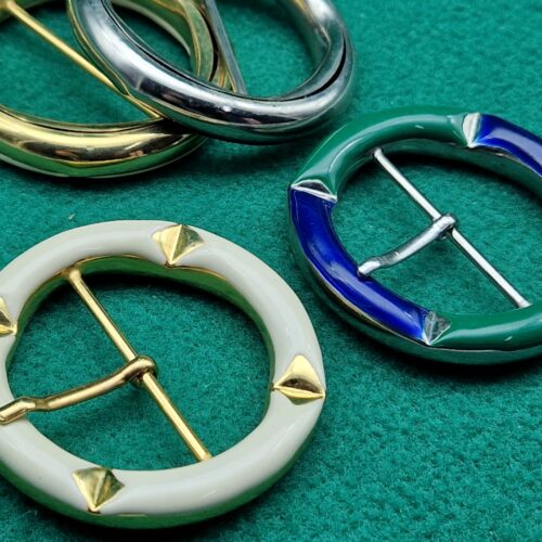 fibbie metallo smaltate