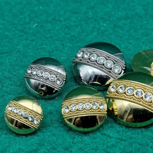 bottoni strass in ABS