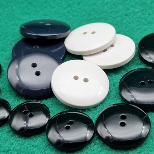 bottoni galalite 2 fori