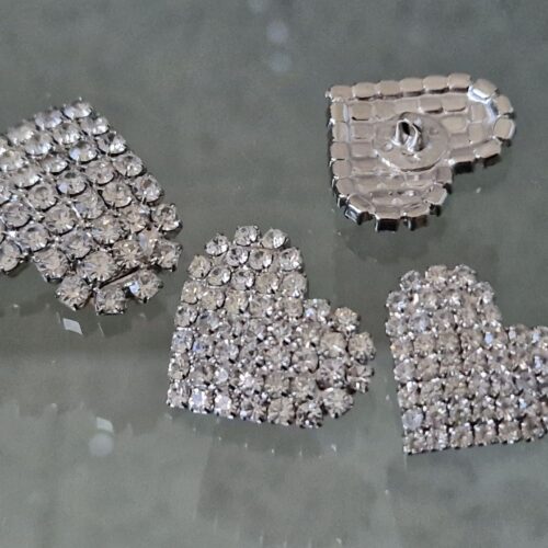 bottoni gioiello cuore