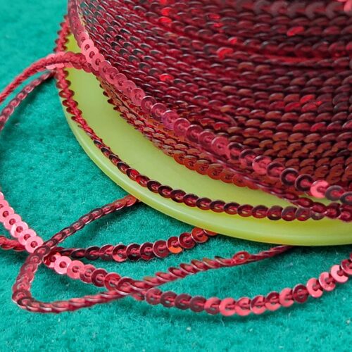 paillettes piatta a metraggio mm 3